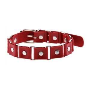Ras de cou Stitch Rouge