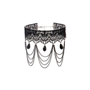 Ras de cou Triple Lace Noir
