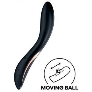Stimulateur de point G Rrrolling Explosion 22cm Noir