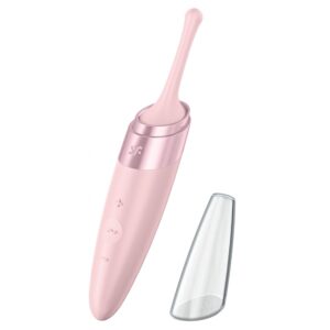 Stimulateur Tirling Delight Satisfyer 17cm Rose