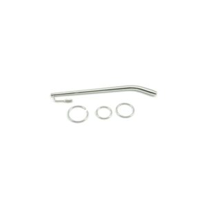 Tige d'urètre percée Benty M 15cm - Diamètre 7.5mm
