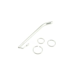 Tige d'urètre percée Benty S 11cm - Diamètre 7.5mm