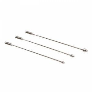 Tige pour urètre Round Tip 19.5cm Diamètre 6, 8 ou 10mm