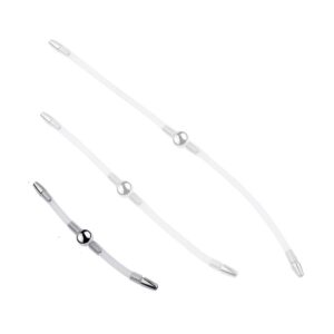 Double Tige d'urètre flexible Flexi Duo 15cm - Diamètre 8mm