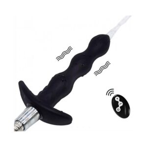Plug vibrant de lavement Auto-Spray 14.5 x 3cm