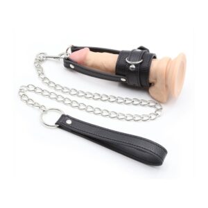 Laisse pour pénis Loop Dick Noir