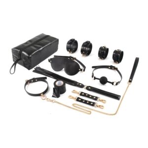 Kit d'accessoires SM avec sacoche 7 Pièces Noir