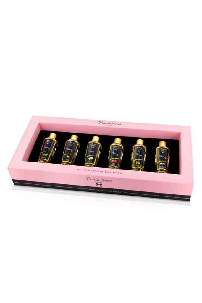Coffret 6 huiles de massage sèches - Plaisir Secret – Image 3