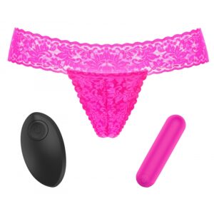 String vibrant télécommandée Secret Panty 2 rose