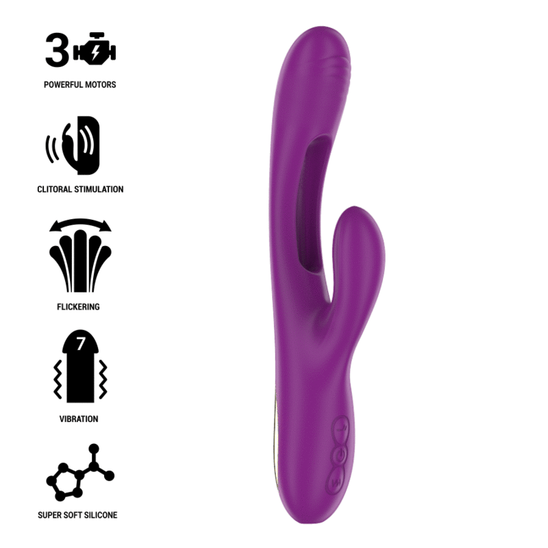 Vibromasseur Apolo Intense langue oscillante