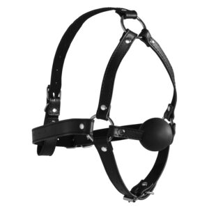 Bâillon Muselière avec boule Gag Xtreme Noir