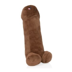 Peluche Penis 28cm marron