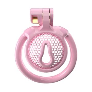 Cage de chasteté Sissy Alia 2.5 x 3 cm Rose