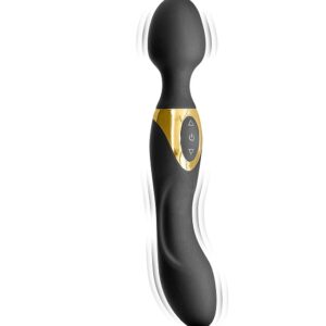 Vibromasseur wand 2 en 1 My Goddess - Black Empire