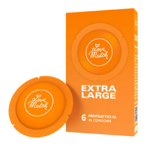 Préservatifs Extra large Love Match