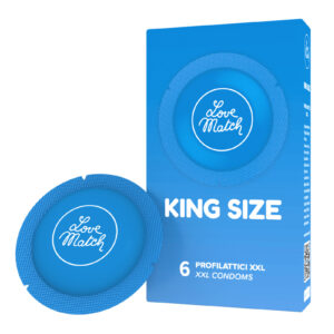 Préservatifs King size Love Match