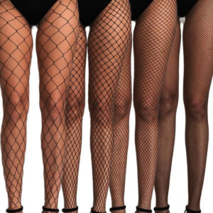 Pack 4 collants résille