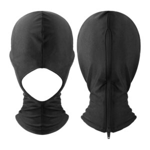 Cagoule avec zip Open n°1 Noire