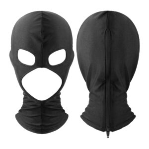 Cagoule avec zip Open n°3 Noire