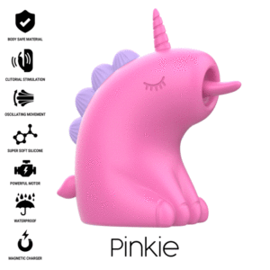 INTENSE - Pinkie stimulateur licorne Rose