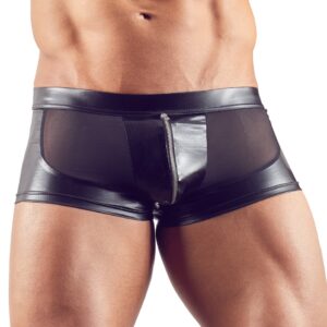 Boxer transparent avec zip