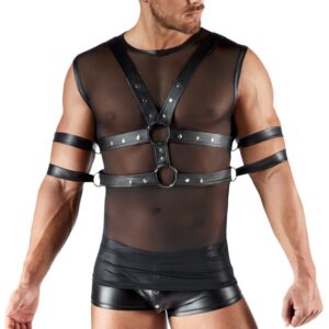 Chemise/harnais avec contrainte