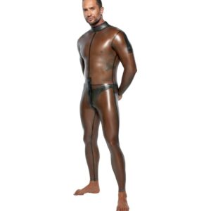Combinaison latex transparente