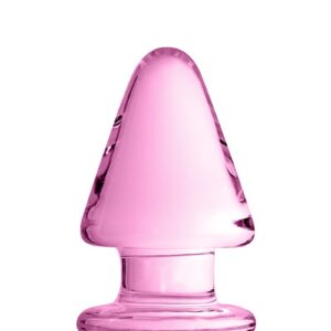 Plug anal verre Glossy Toys n° 23 Rose