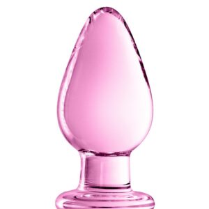 Plug anal verre Glossy Toys n° 25 Rose