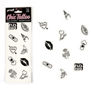 10 tatouages temporaires Candy Collection - Secret Play