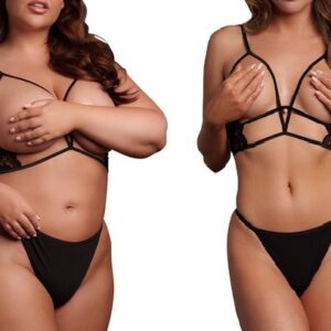 Soutien-gorge Triangle Ouvert Charma Noir