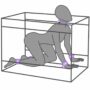 Niche cabine violette