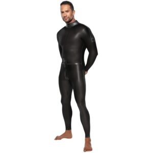 Combinaison latex à manches longues