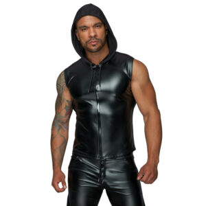 Chemise à capuche avec fermeture éclair à double sens