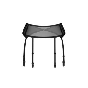 Aurorium porte-jarretelles noir - Obsessive