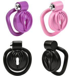 Cage de Chasteté Sissy Clit 2.5 x 3.8 cm Rose, Noir ou Violet