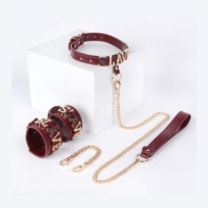 Coffret SM Slave 2 Pièces Bordeaux