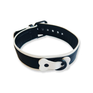Collier Puppy Collar Noir/Blanc