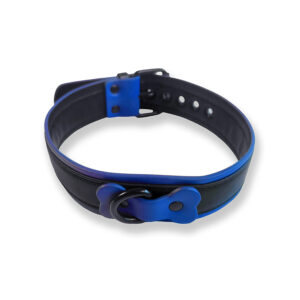 Collier Puppy Collar Noir-Bleu