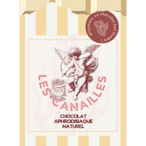 Chocolat blanc - Tablette 100g - Les canailles