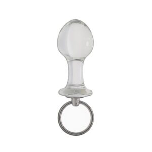 Plug en verre Roundy Glass M 9 x 4.5cm