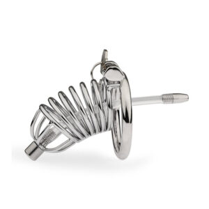 Cage de chasteté Reegik avec Tige d'urètre 8.5 x 3.5cm