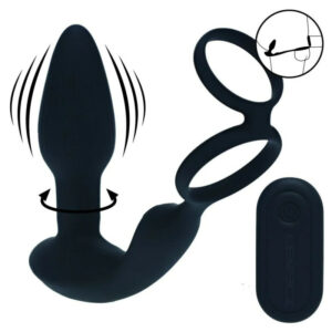 Ballstretcher Plug Dual Vibe 10.5 x 3.8cm