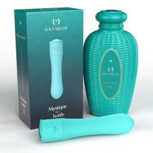 Vibro stimulateur Mystique turquoise USB double charge