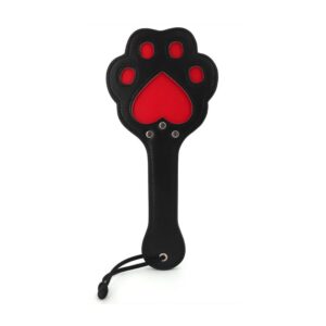 Paddle Patte 28 x 13cm Noir-Rouge