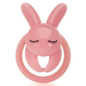 Cage Lapin 4.5 x 3 cm Rose
