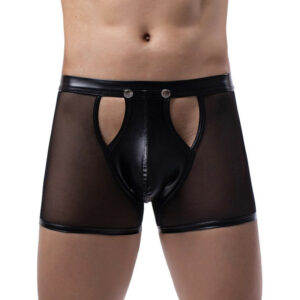 Boxer sexy Open Side Noir