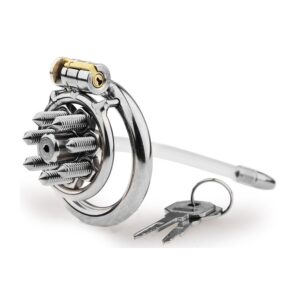 Cage avec Picots Chastipik et Tige - Longueur 1.2cm