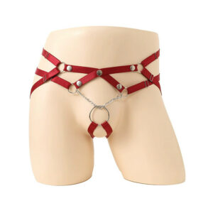 Jockstrap-Lanières Ring Passion Rouge