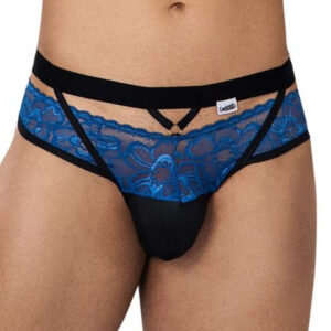 Jockstrap Dentelle Lalita Bleu